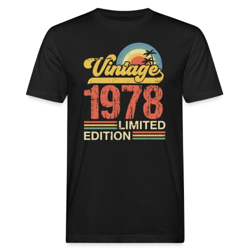 Wijnjaar 1978 - Mannen Bio-T-shirt
