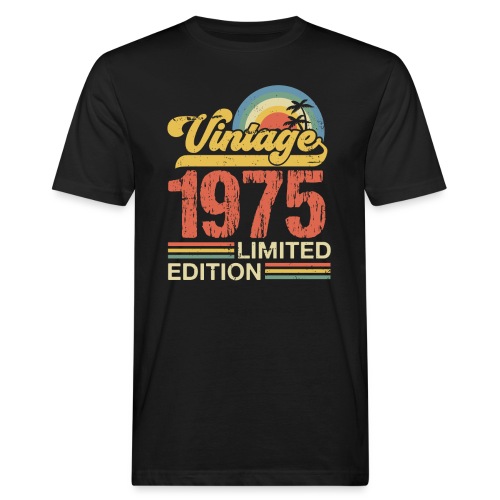 Wijnjaar 1975 - Mannen Bio-T-shirt