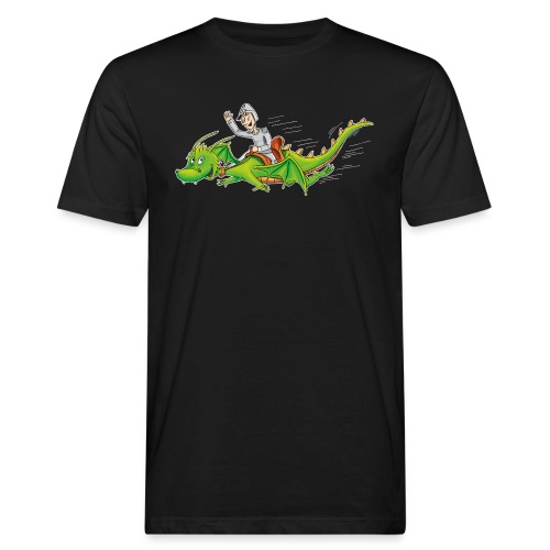 Drachenritter - Männer Bio-T-Shirt