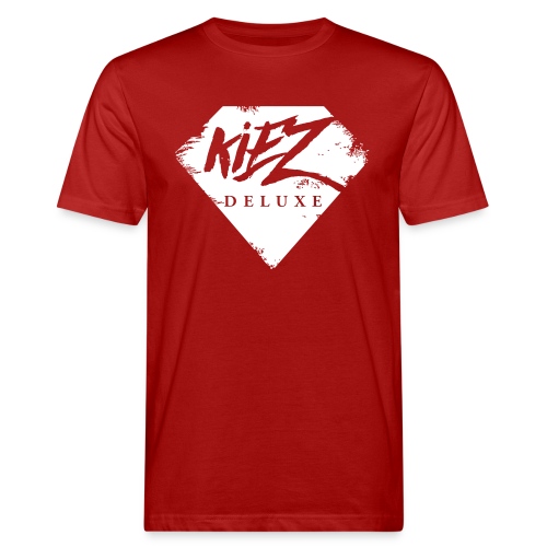 Kiez Deluxe Logo Rugged - Männer Bio-T-Shirt