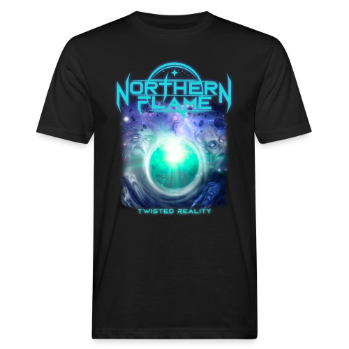 NFshirt blue loggo - Ekologisk T-shirt herr