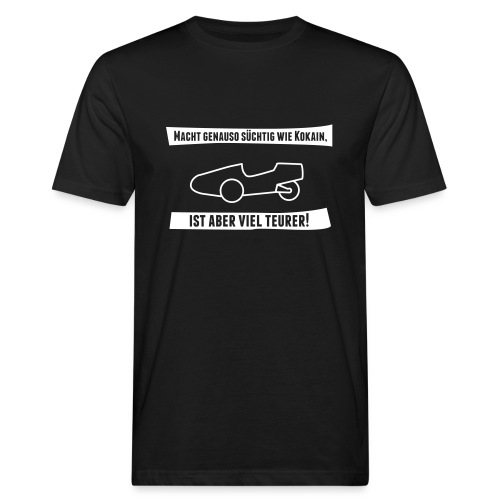 Velomobil FAW A4 Spruch - Männer Bio-T-Shirt