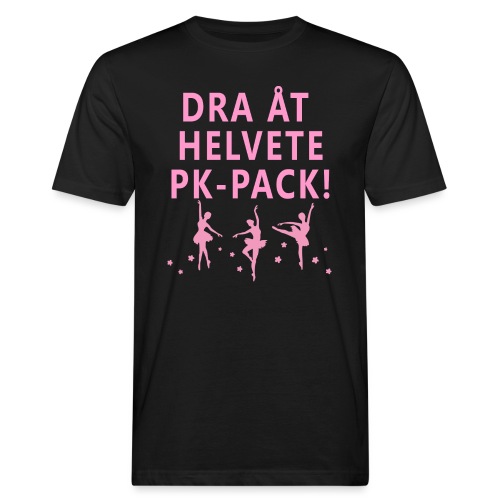 DRA ÅT HELVETE PK-PACK! - Ekologisk T-shirt herr