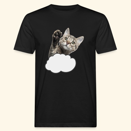 FLYING CAT - Männer Bio-T-Shirt