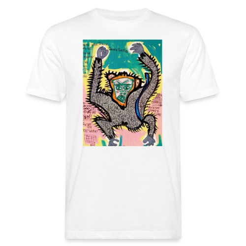 the monkey - T-shirt ecologica da uomo