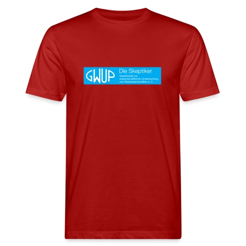 gwup logokasten 001 - Männer Bio-T-Shirt