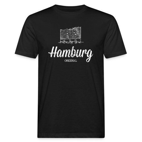 Hamburg Original Elbphilharmonie - Männer Bio-T-Shirt
