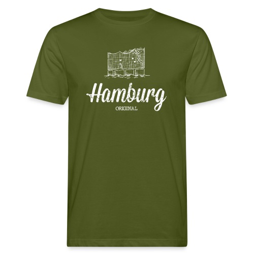 Hamburg Original Elbphilharmonie - Männer Bio-T-Shirt