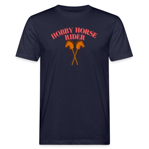 Hobby Horse Riding: Zeigen Sie Ihre Leidenschaft - Männer Bio-T-Shirt