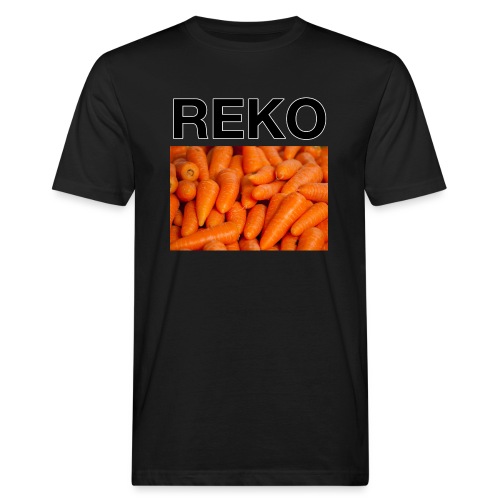 REKOpaita porkkanat - Miesten luonnonmukainen t-paita