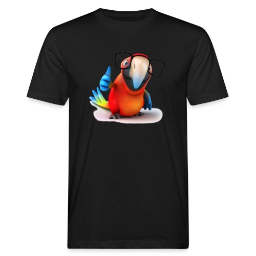 Papagei - Männer Bio-T-Shirt