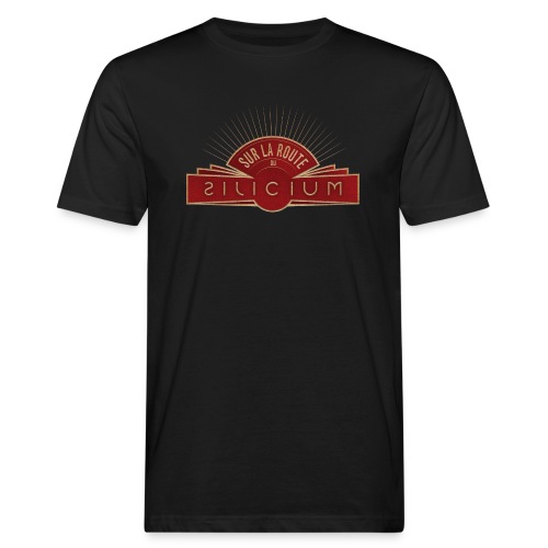 Silicium logo livre - T-shirt bio Homme