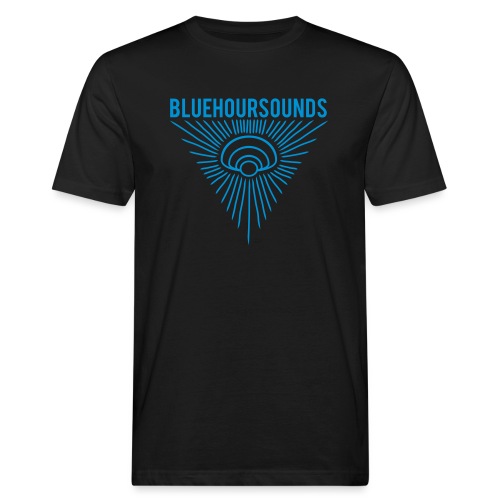 New Blue Hour Sounds logo triangle - Men's Organic T-Shirt