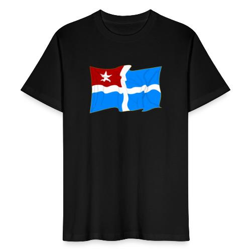 kreta fahne - Männer Bio-T-Shirt