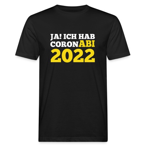 CoronAbi 2022, Abitur Jahrgang 2022, Corona, Covid - Männer Bio-T-Shirt