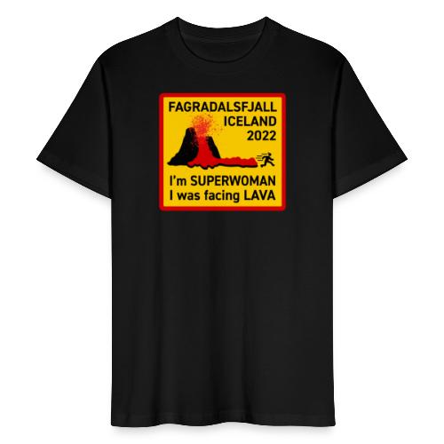 HUH! Fagradalsfjall 2022 #08 (Full Donation) - Men's Organic T-Shirt