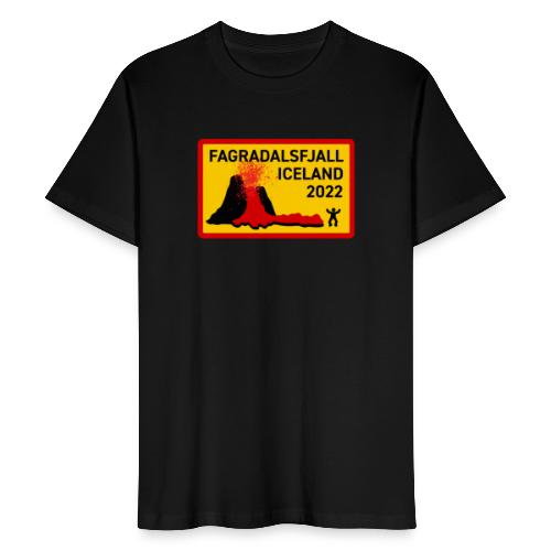 HUH! Fagradalsfjall 2022 #05 (Full Donation) - Men's Organic T-Shirt