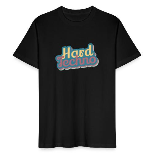 Hardtechno Vintage - Männer Bio-T-Shirt