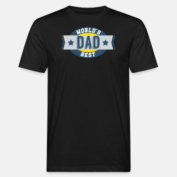 World's Best Dad - Organic T-shirt for men