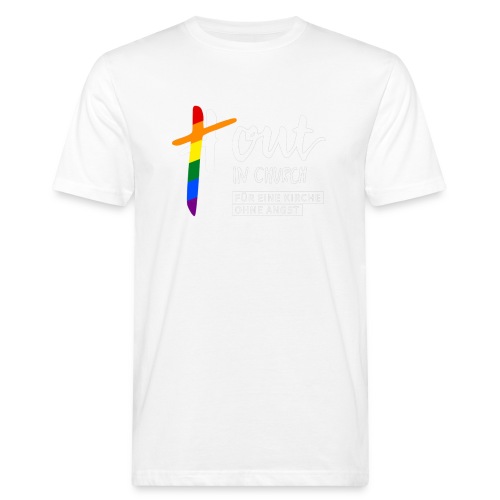 OutInChurch - Für eine Kirche ohne Angst - Männer Bio-T-Shirt