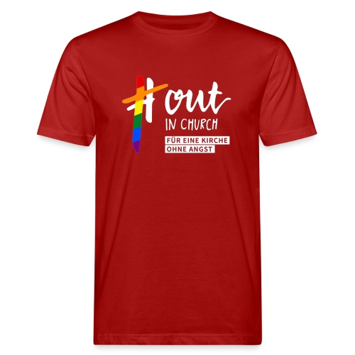 OutInChurch - Für eine Kirche ohne Angst - Männer Bio-T-Shirt