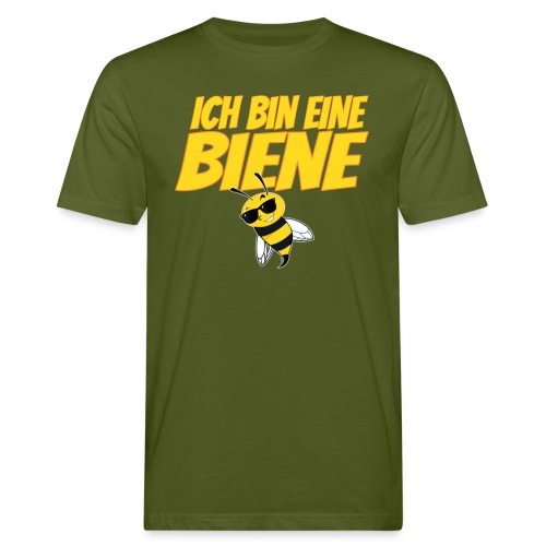 Ich Bin Eine Biene lustige Imker und Bienenfreund - Männer Bio-T-Shirt