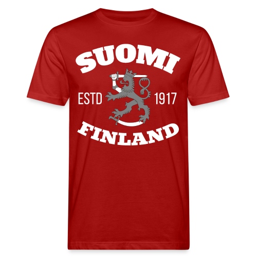 Suomi Finland Leijona vsta 1917 - Miesten luonnonmukainen t-paita