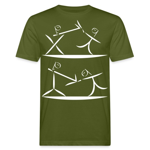 JijoninjaFight - T-shirt ecologica da uomo