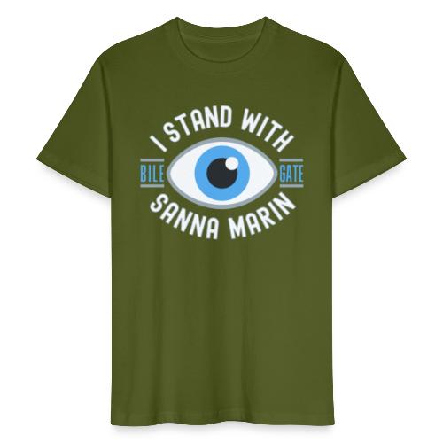 Minä Tuen Sanna Marinia BileGate - Miesten luonnonmukainen t-paita