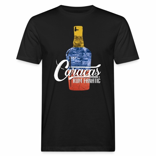 T-shirt Rum Fanatic - Caracas, Wenezuela - Ekologiczna koszulka męska