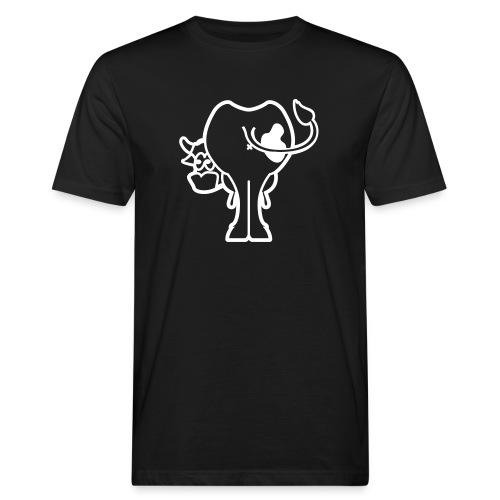 Die Kuhwede Kuh - Männer Bio-T-Shirt