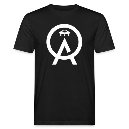 Artokalypse Logo White - Männer Bio-T-Shirt