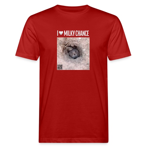 I love Milky Chance - Männer Bio-T-Shirt