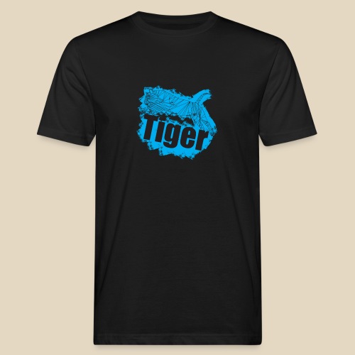 Blue Tiger - T-shirt bio Homme