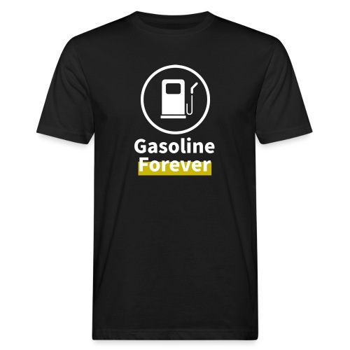 Benzyna na zawsze - Ekologiczna koszulka męska