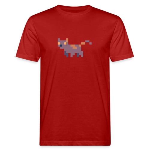 Pixel cat - Ekologisk T-shirt herr