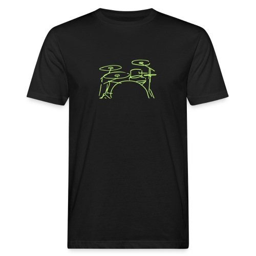 Drumset - Männer Bio-T-Shirt