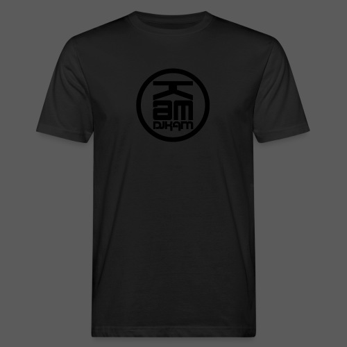 DJKAM Logo 2021 black - Men's Organic T-Shirt