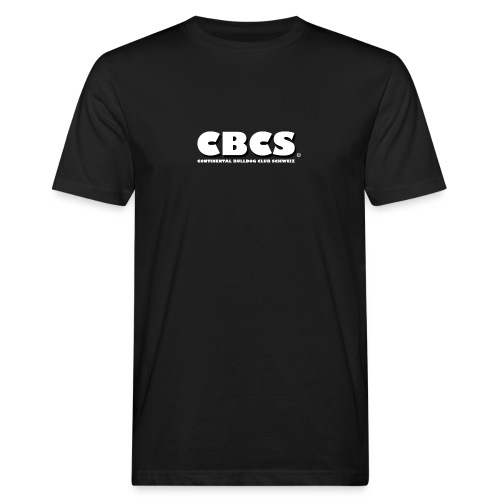 CBCS Wortmarke negativ - Männer Bio-T-Shirt