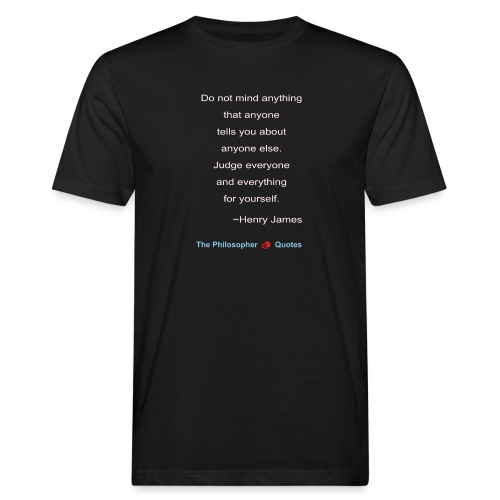 Henry James Judging-w - Mannen Bio-T-shirt
