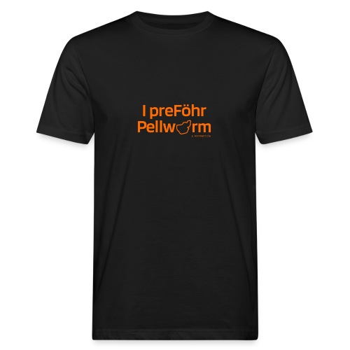 I preFÖHR Pellworm | ORANGE - Männer Bio-T-Shirt