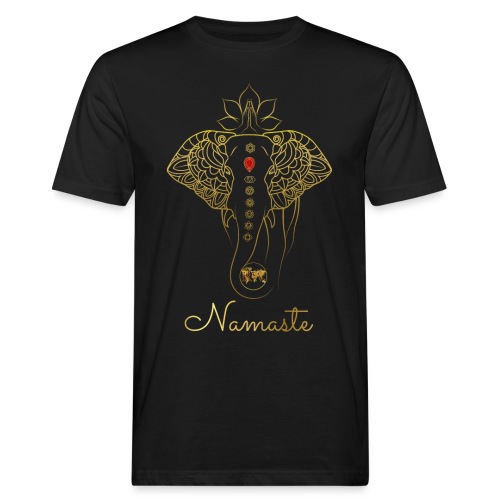 Namaste Meditation Yoga Sport Fashion - Männer Bio-T-Shirt