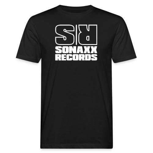 Sonaxx Records_I LIKE TECHNO MORE THAN PEOPLE_quad - Männer Bio-T-Shirt