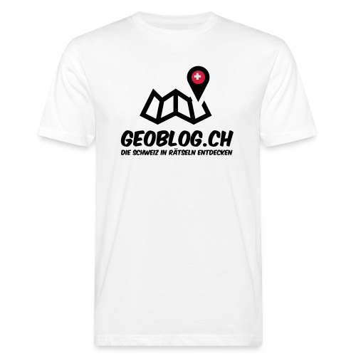 Logo+Schriftzug-hoch - Männer Bio-T-Shirt
