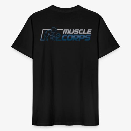 Kopie von DELIVERABLE MUSCLE CORPS LOGO 03 png - Männer Bio-T-Shirt