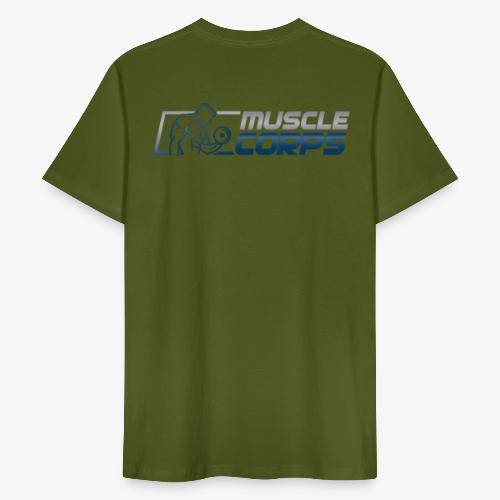 Kopie von DELIVERABLE MUSCLE CORPS LOGO 03 png - Männer Bio-T-Shirt