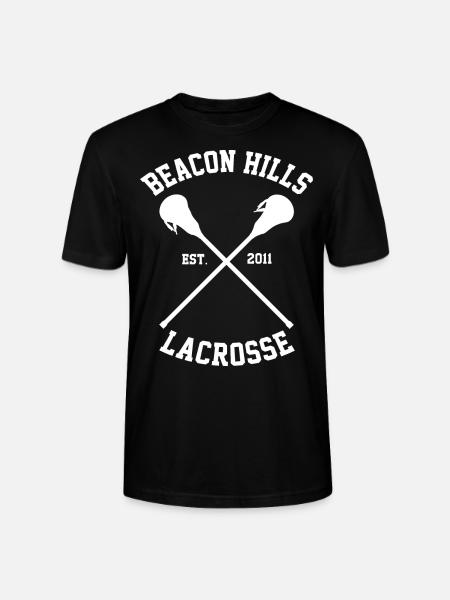 Beacon Hills Graphic - Stanley/Stella CRAFTER Unisex Organic T-Shirt - black