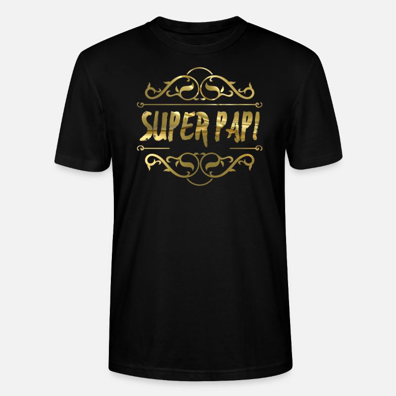 Super Papi - Stanley/Stella Unisex Bio-T-Shirt CRAFTER - Schwarz