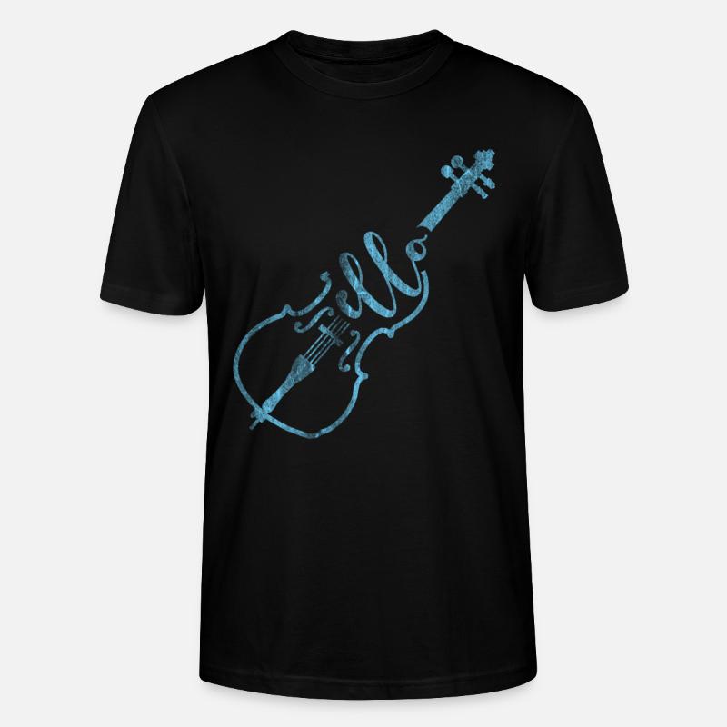 Compositeur de violoncelle - T-shirt bio CRAFTER Stanley Stella Unisexe - noir