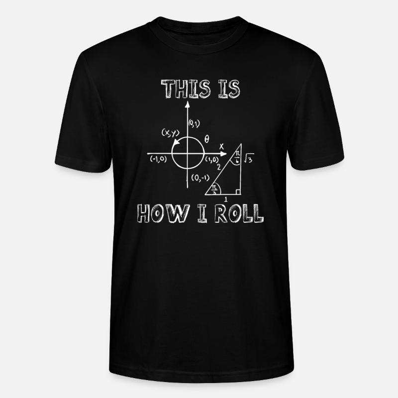 Formules de physicien - T-shirt bio CRAFTER Stanley Stella Unisexe - noir